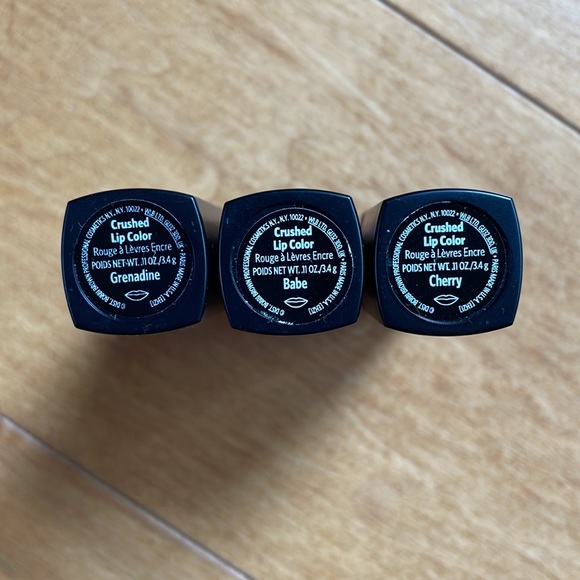 BRAND NEW!! Bobbi Brown - Crushed Lip Color - Cherry, Babe, Grenadine - Picture 2 of 2